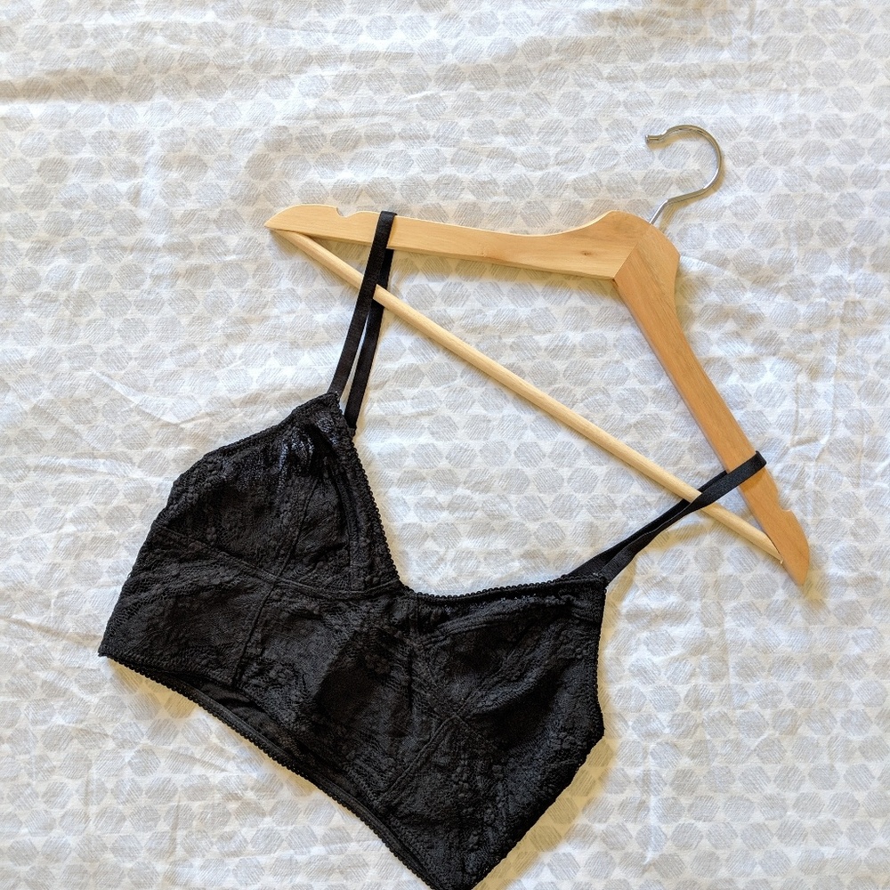 Free People Lace Cropped Bralette